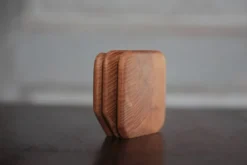 Accessoires fumeur bois signé Jacques Mauhin, nécessaire pour bureau