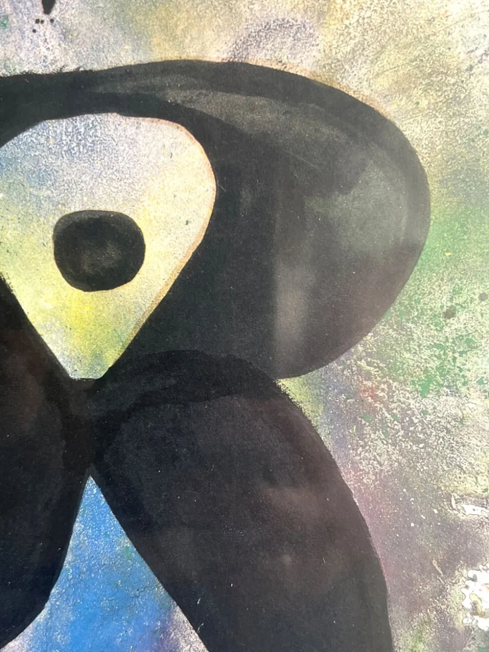 Affiche originale de fondation Miró Barcelone, Espagne 1982