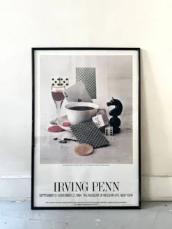Affiche originale et officielle Moma New York, Irving Penn 1984