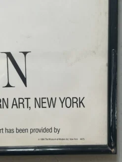 Affiche originale et officielle Moma New York, Irving Penn 1984