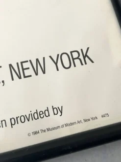 Affiche originale et officielle Moma New York, Irving Penn 1984