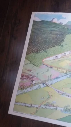 Affiche pédagogique scolaire, le grand magasin, Rossignol Montmorillon