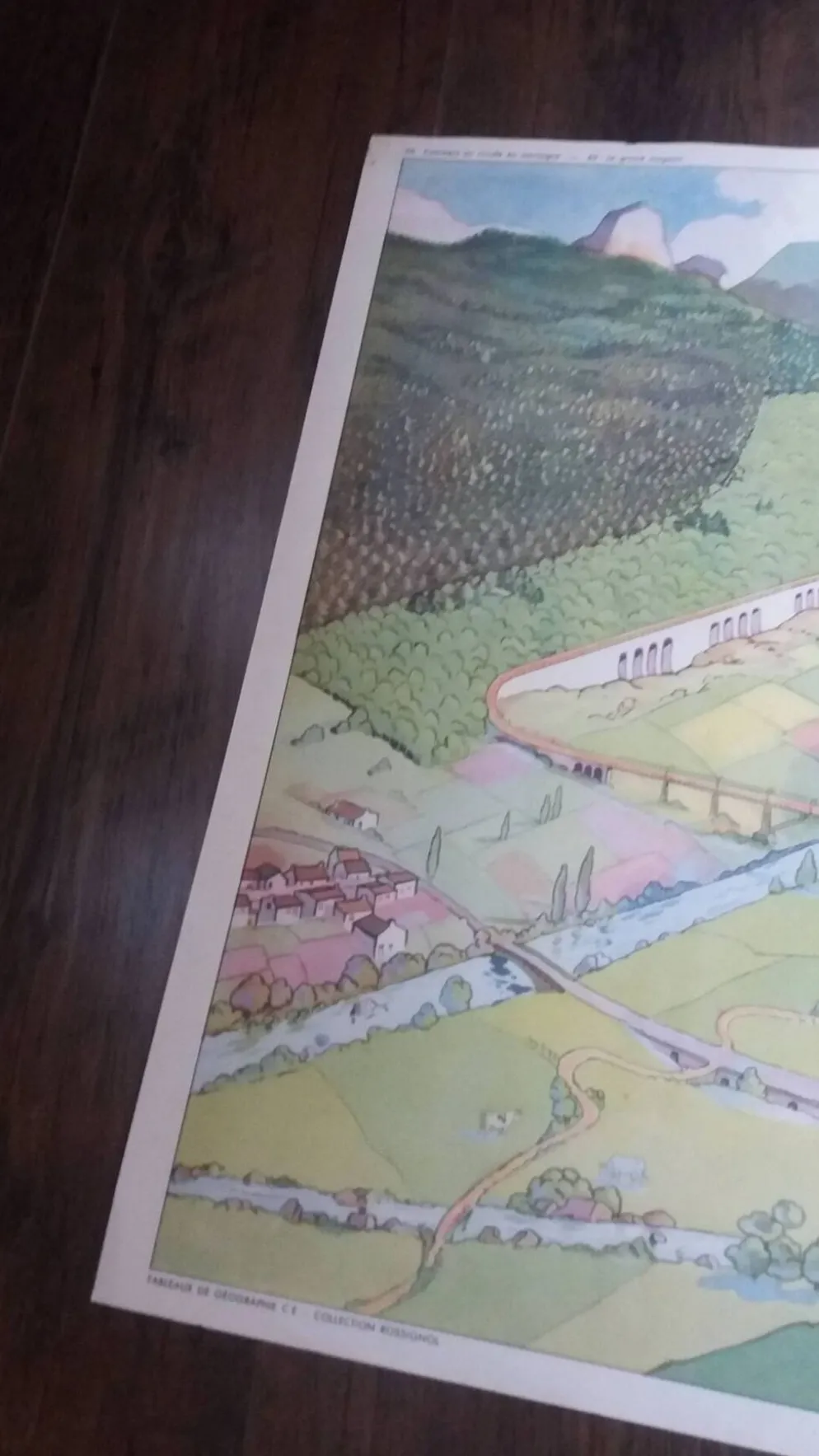 Affiche pédagogique scolaire, le grand magasin, Rossignol Montmorillon