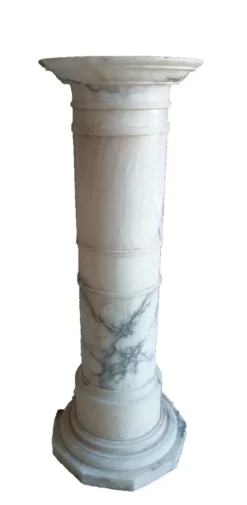 Alabaster column from the late 19th century.