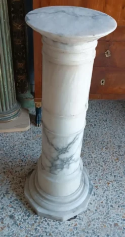 Alabaster column from the late 19th century.