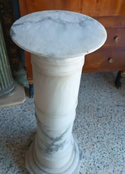 Alabaster column from the late 19th century.