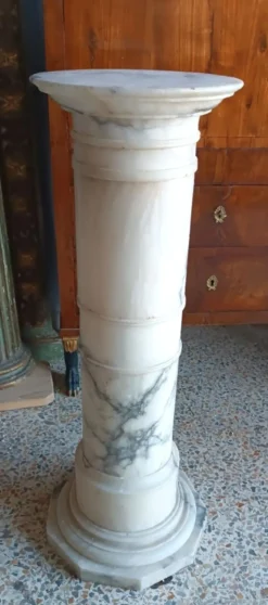 Alabaster column from the late 19th century.