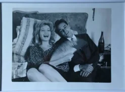Alain Delon et Monica Vitti par Sergio Strizzi