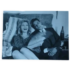 Alain Delon et Monica Vitti par Sergio Strizzi