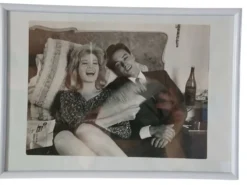 Alain delon et monica vitti photo argentique