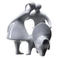 Amants avec une matraque, Jiří Černoch, Royal Dux, années 2000, République tchèque