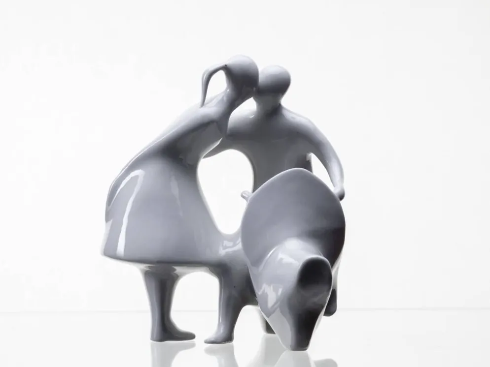 Amants avec une matraque, Jiří Černoch, Royal Dux, années 2000, République tchèque
