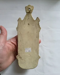 Ancien Bénitier en Faïence de Martres Tolosane
