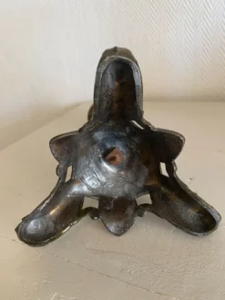 Ancien bougeoir XIXeme à figure féminine