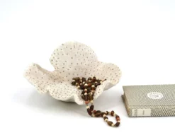Ancien corail naturel blanc, cabinet de curiosités, années 70