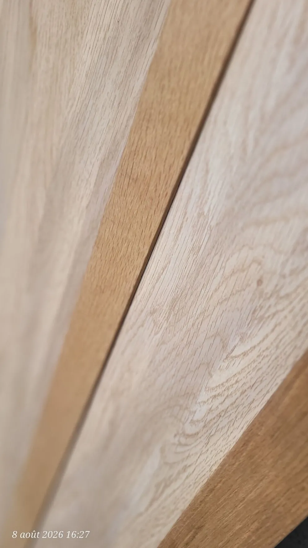 Ancien écran de cheminée décoratif en bois