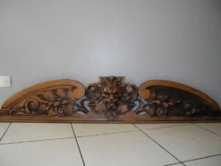Ancien fronton bois 170cm