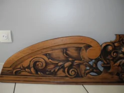 Ancien fronton bois 170cm