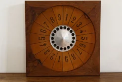 Ancien jeu de la boule, acajou