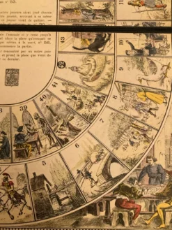 Ancien jeu de l’oie renouvelé des grecs
