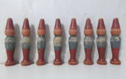 Ancien jeu de quilles en bois