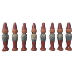 Ancien jeu de quilles en bois
