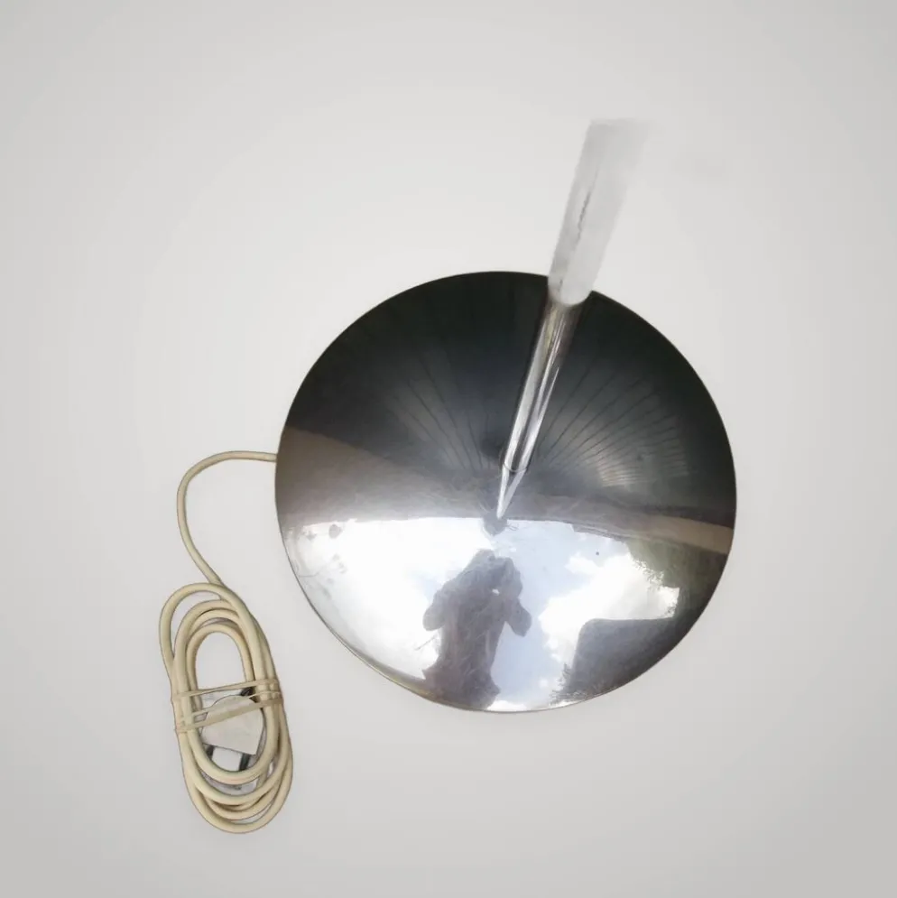 Ancien lampadaire REGGIANI G21 Made in Italy à 2 globes vintage design 1970