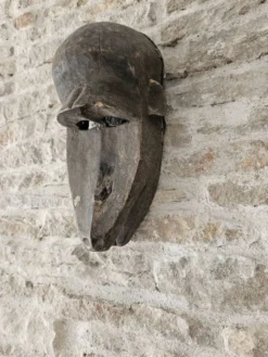 Ancien masque Africain Hyène Bambara - Baman Mali - Art Africain tribal