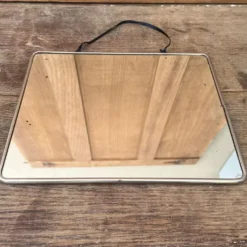 Ancien miroir barbier