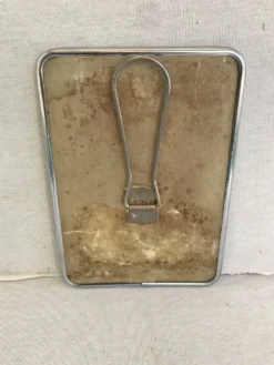 Ancien miroir barbier