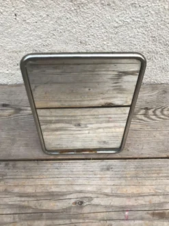 Ancien miroir barbier 13x18cm