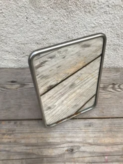 Ancien miroir barbier 13x18cm