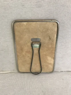 Ancien miroir barbier 13x18cm