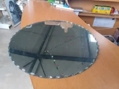 Ancien miroir biseauté