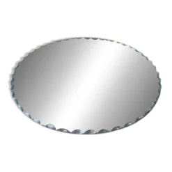 Ancien miroir biseauté