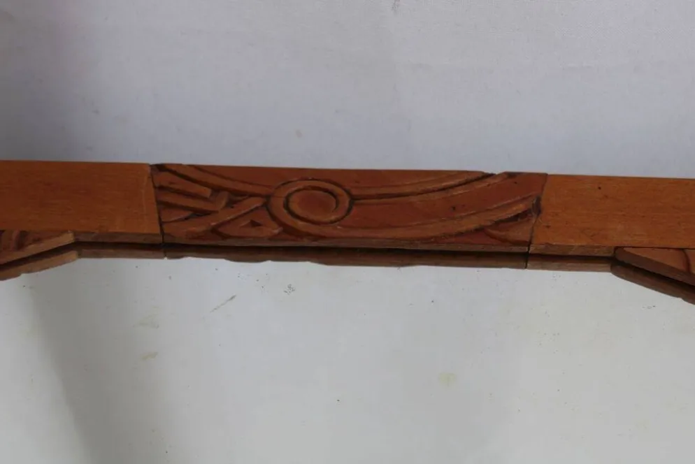 Ancien miroir en bois