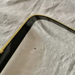 Ancien miroir rétroviseur - forme libre