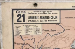 Ancienne carte scolaire Vidal-Lablache 21, Mézières T15, 1900 Océanie