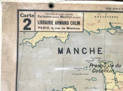 Ancienne carte Vidal Lablache 2, Mézières, T46, 1910 - France Cours d'eau