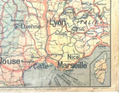 Ancienne carte Vidal-Lablache 7, Mézières, T41, 1900 - France Trains