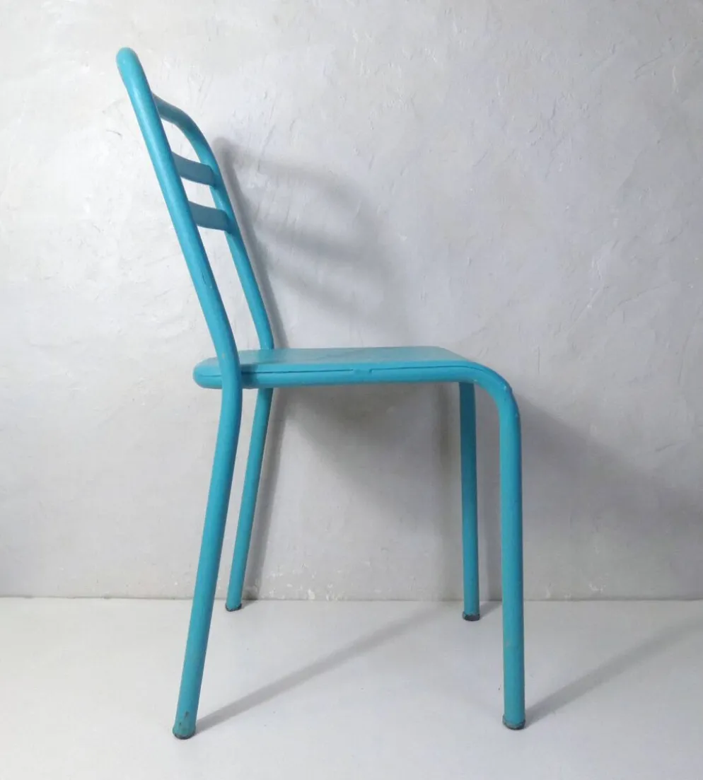 Ancienne chaise de jardin Tolix