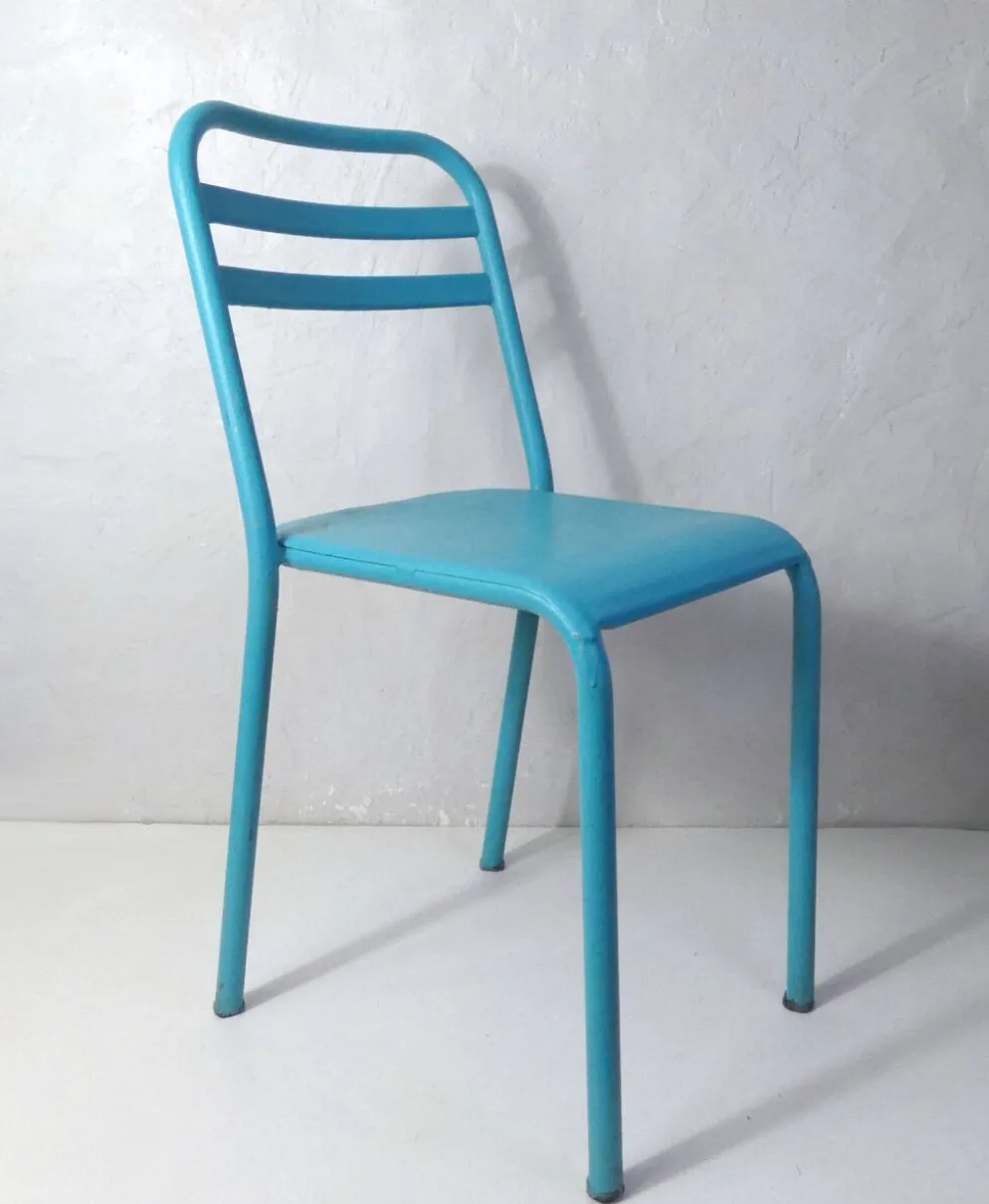 Ancienne chaise de jardin Tolix