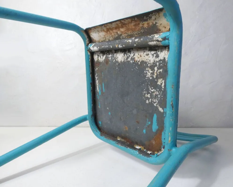 Ancienne chaise de jardin Tolix