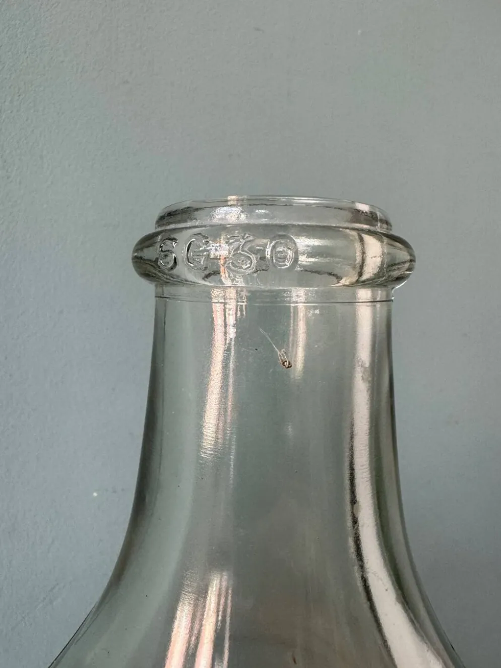 Ancienne Dame Jeanne 30L transparente
