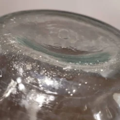 Ancienne Dame-Jeanne Signée SN (Souchon-Neuvesel) - Verre Soufflé Turquoise