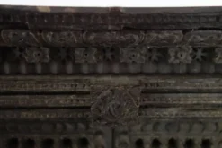 Ancienne fenêtre Népalaise Newari en bois sculpté