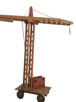 Ancienne grue en bois Dejou