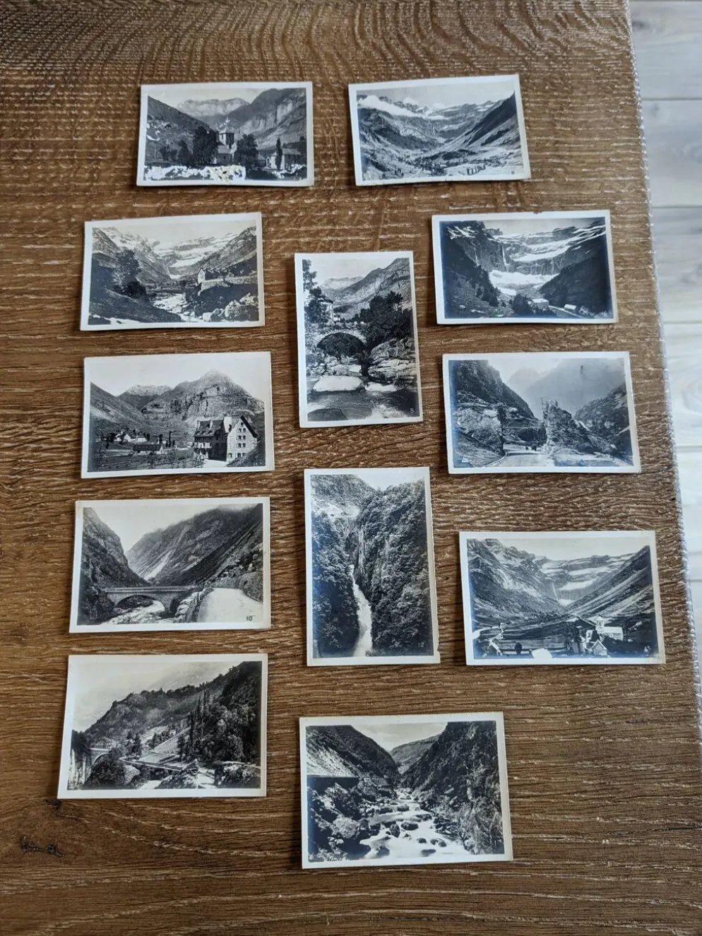 Ancienne pochette souvenir de 12 vues de Gavarnie années 20