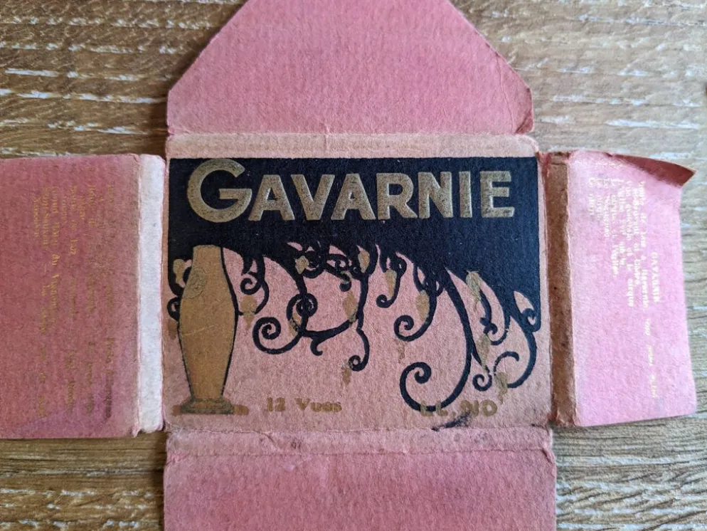 Ancienne pochette souvenir de 12 vues de Gavarnie années 20