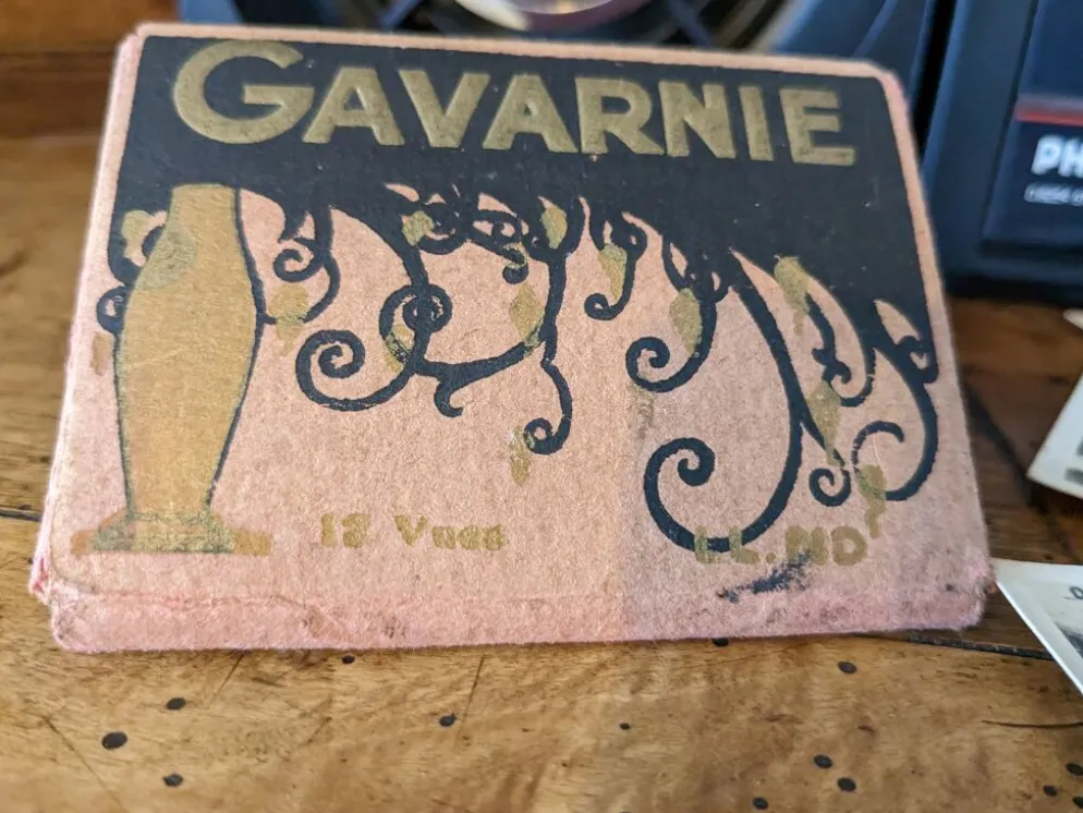 Ancienne pochette souvenir de 12 vues de Gavarnie années 20